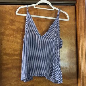 Lulus Adrift Striped Tank Top